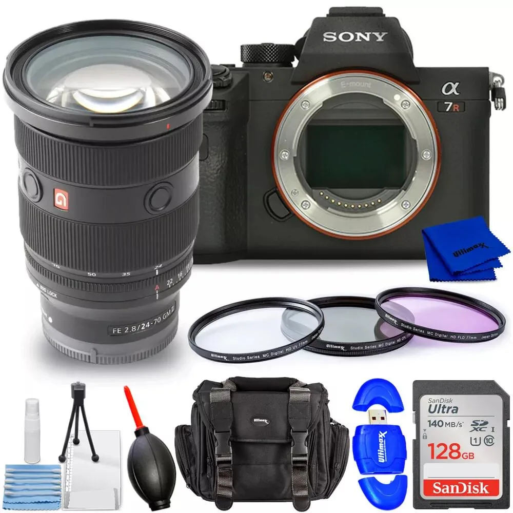 Sony Sony a7R IVA 61MP Compact Mirrorless Camera with FE 24-70mm f/2.8 GM II Lens Kit — product photo