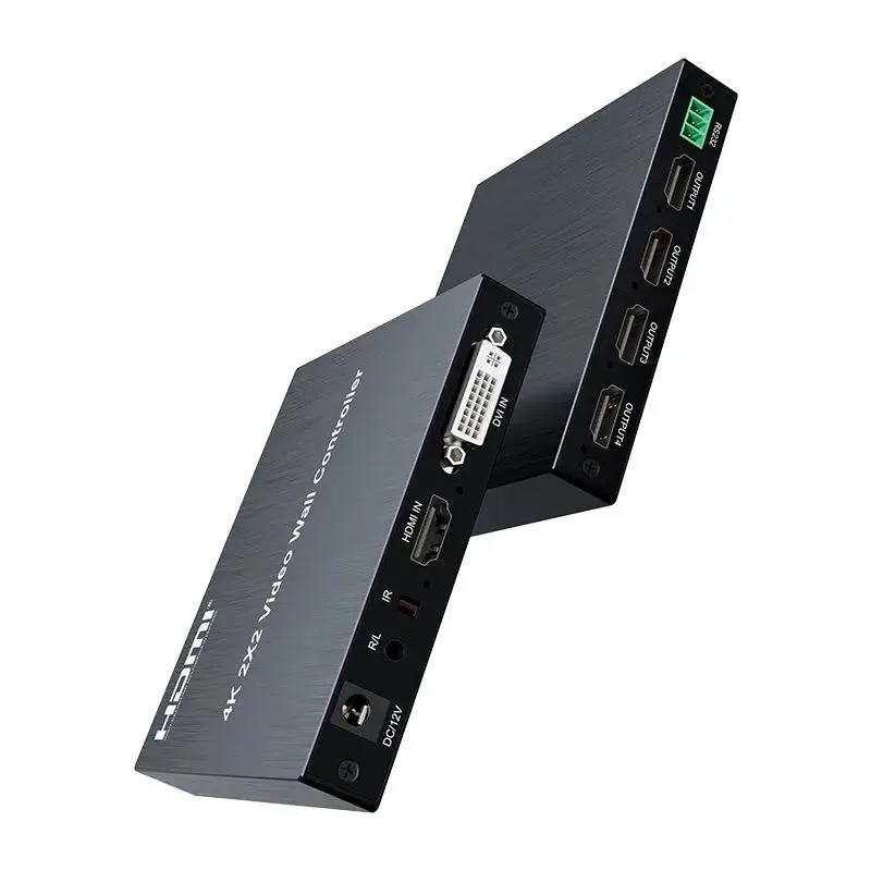 YINGHUA YINGHUA 4K 30Hz 2x2 DVI HDMI Video Wall Controller KVM Switch — product photo