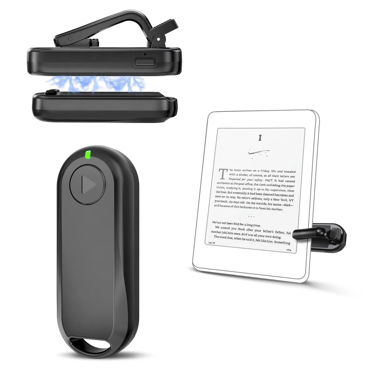  Remote Page Turner Camera Shutter Kobo iPad — product photo