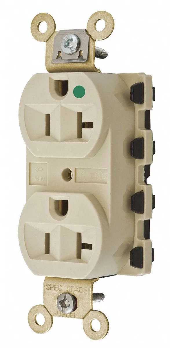Snapconnect Snapconnect SNAP8300IA 20A Duplex Modular Receptacle 125VAC 5-20R IV video accessory — product photo