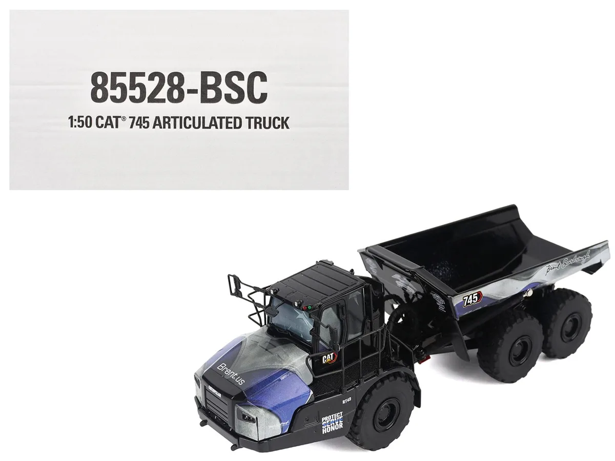 DieCast Masters DieCast Masters CAT 745 Articulated Dump Truck "High Line" 1/50 hobby collectible — product photo