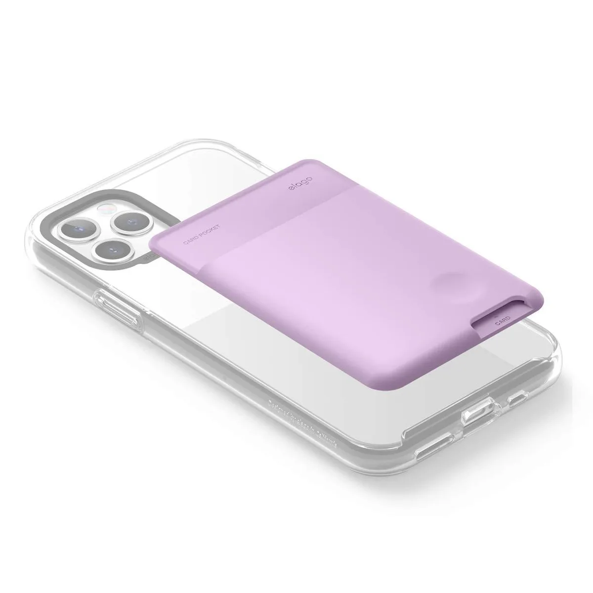 elago Card Pocket Silicone Phone Card Holder — product photo