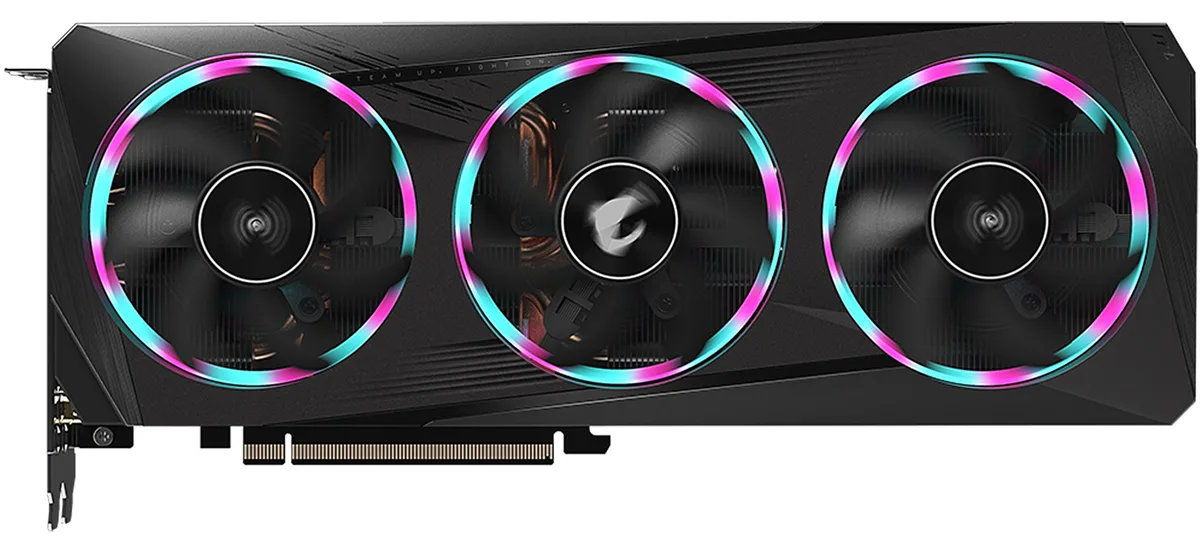GIGABYTE GIGABYTE GV-N3060AORUS E-12GD REV 2.0 graphics card — product photo