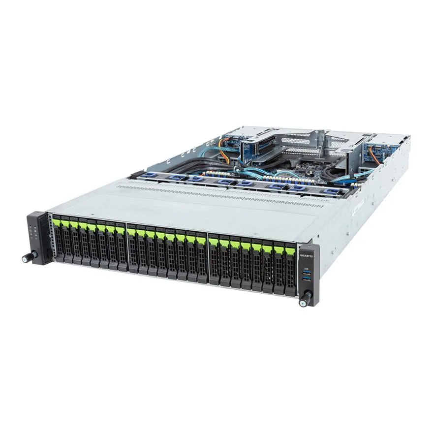 GIGABYTE GIGABYTE R283-S92-AAE1 2U rack server 12×2.5″ SATA — product photo