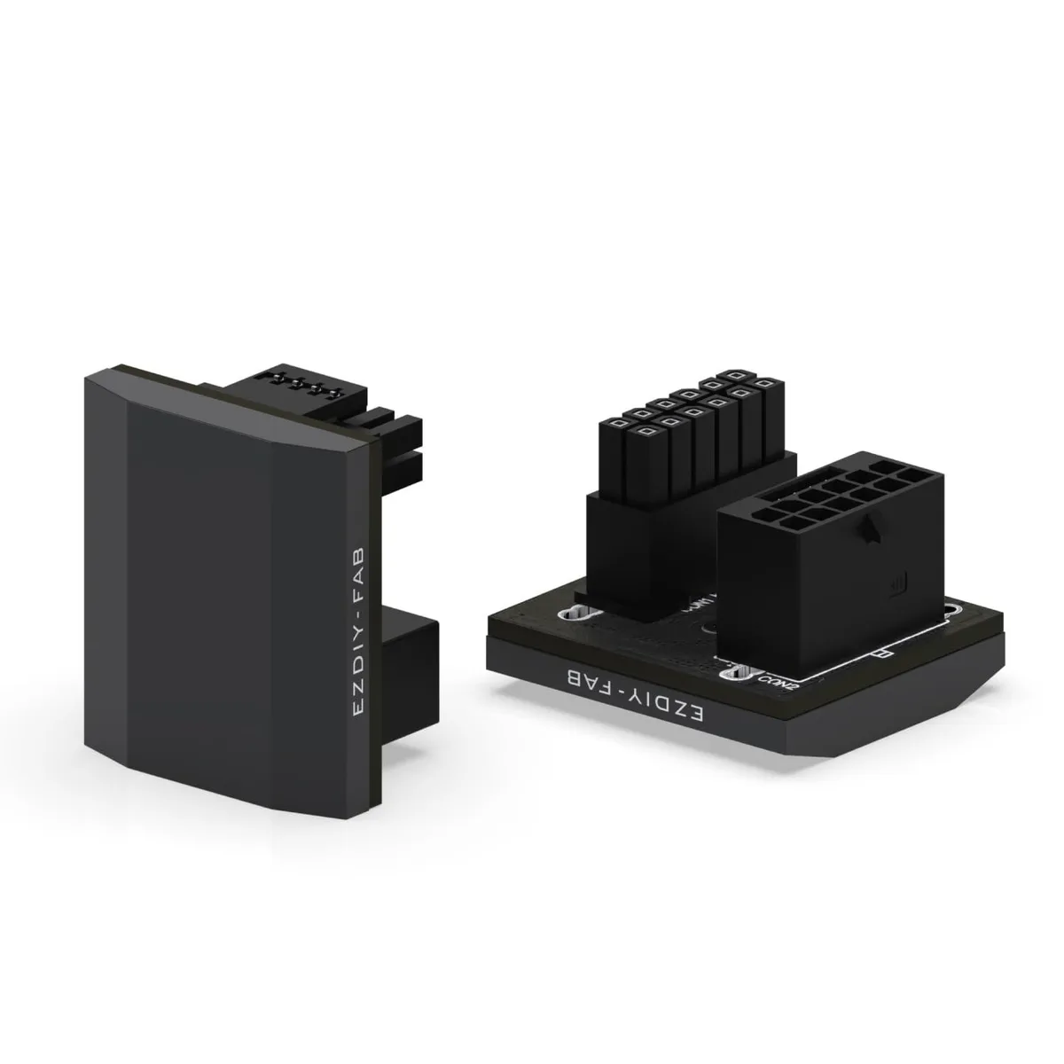 WRIARICH WRIARICH 12VHPWR 12+4 Pin 180° Slim Power Adapter Black — product photo