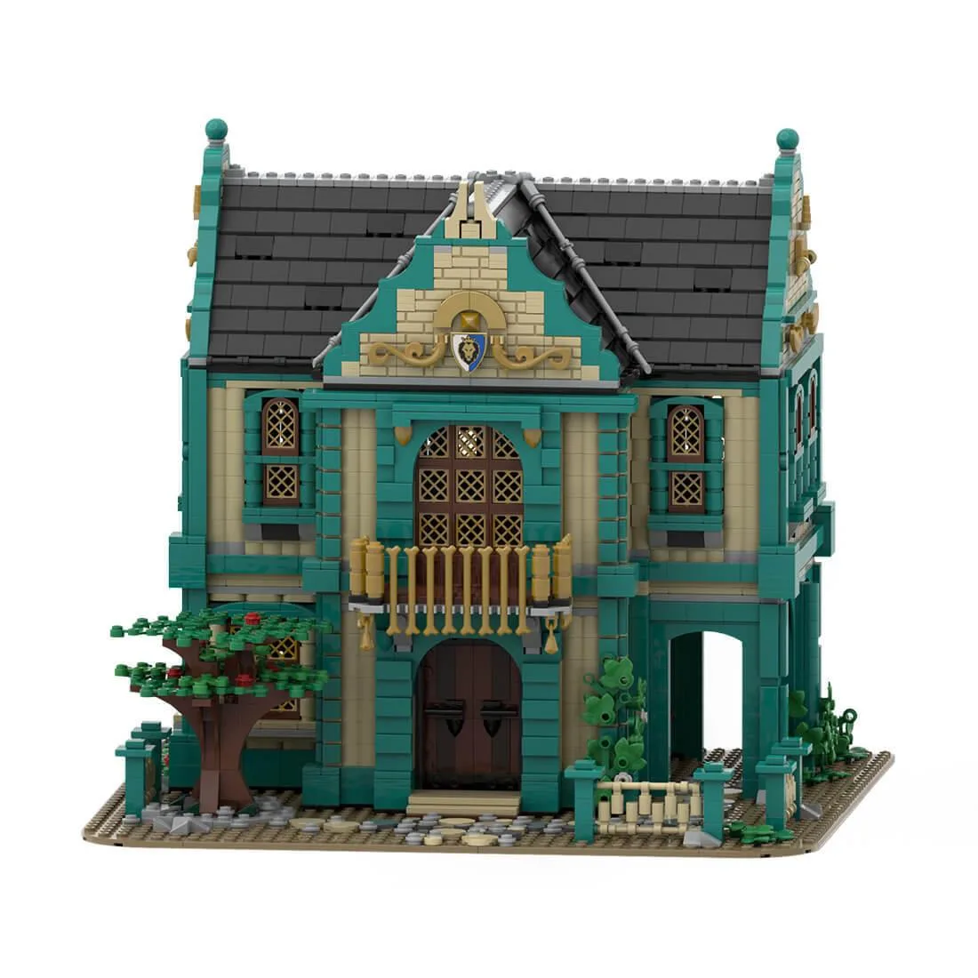 ZITIANYOUBUILD ZITIANYOUBUILD MOC-105517 Medieval Modular Bathroom 3221PCS — product photo