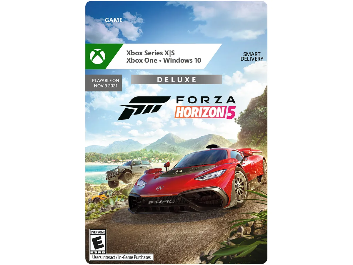 Microsoft Microsoft G7Q-00127 Forza Horizon 5 Deluxe Edition downloadable game — product photo