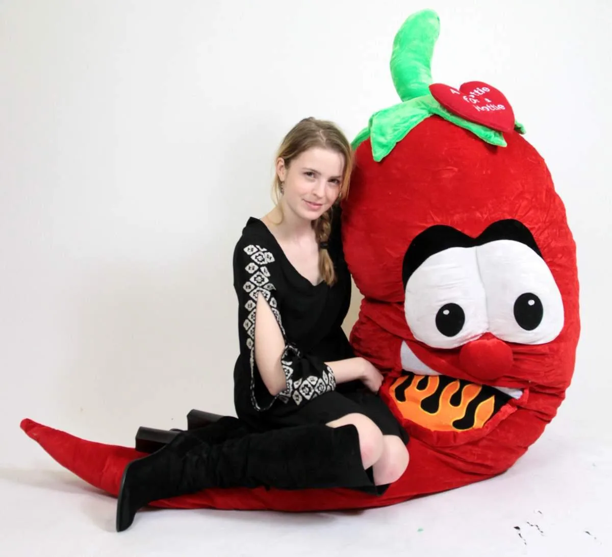 BigPlush BigPlush Hot Pepper 72 Inch Stuffed Red — product photo