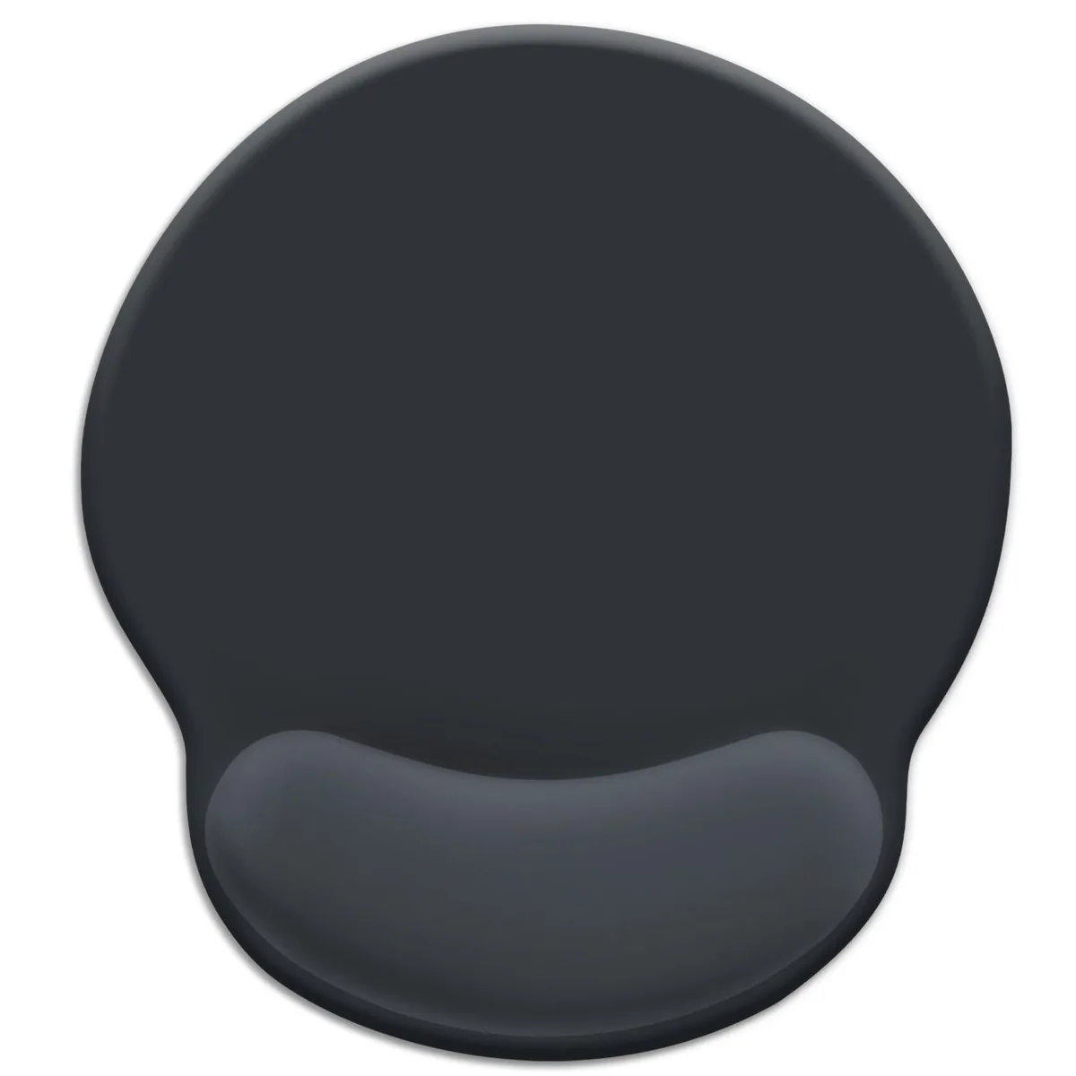 KEHIPI KEHIPI J-MOUA043 Black Gel Mouse Pad 9.8 x 8.6 in 7 mm 20 mm wrist rest — product photo