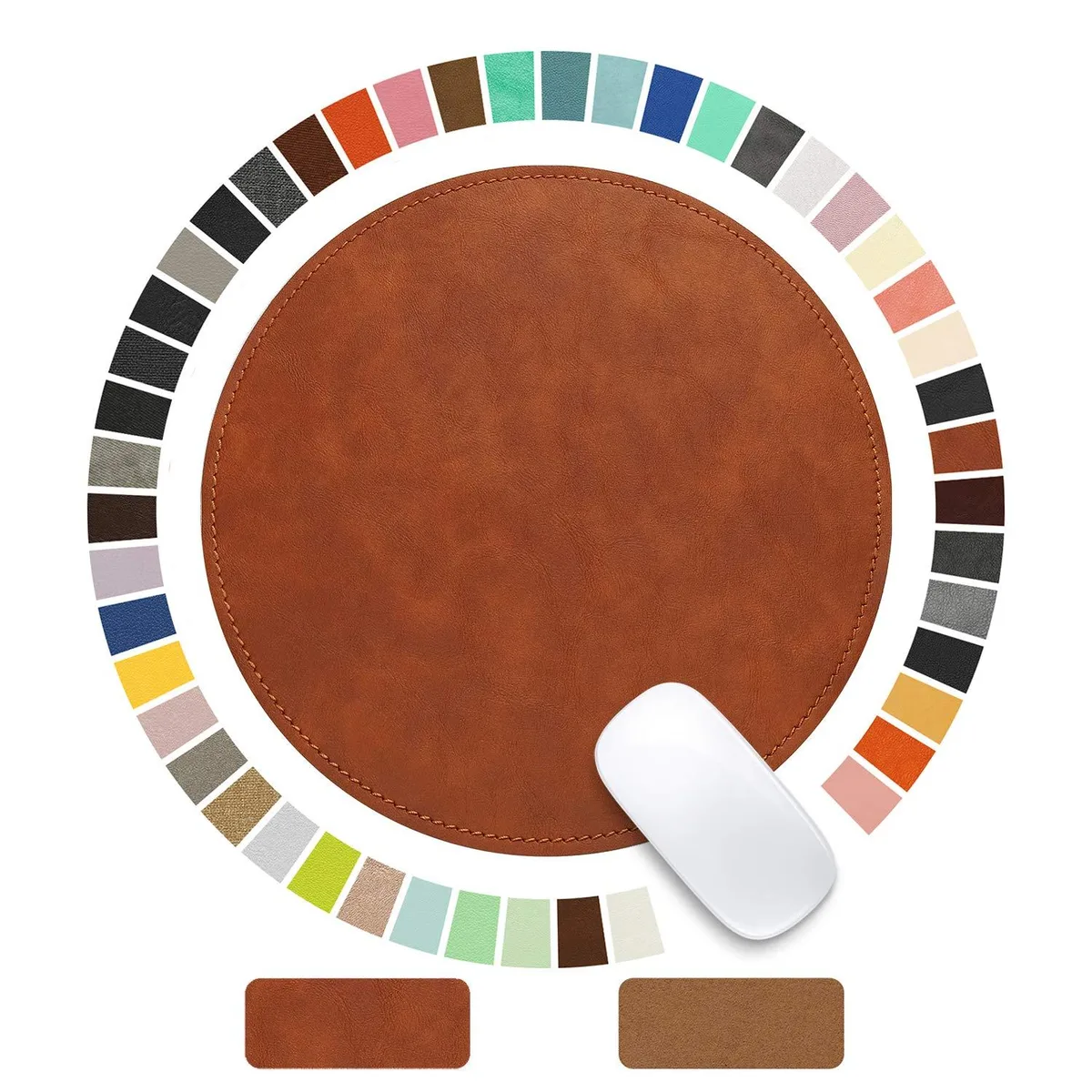  Besezx 2019-12-03-10 Mouse Pad 9.0 in Caramel Brown — product photo