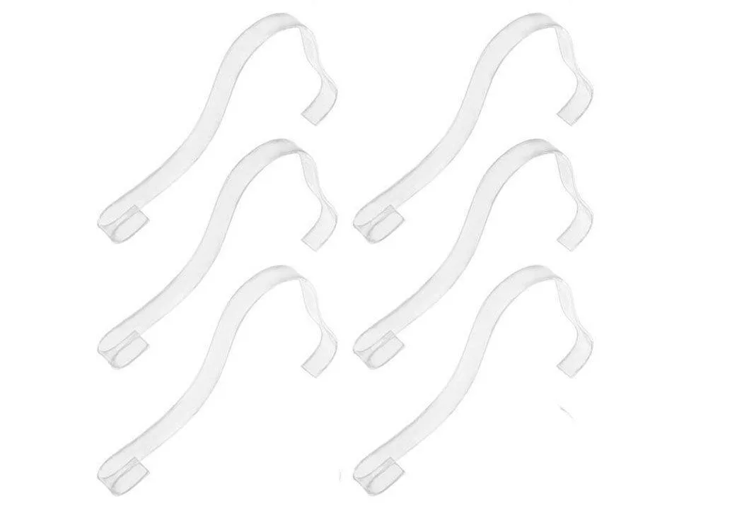  lasenersm Acrylic Shoe Display Stands 3 Pair Clear 21x11.5cm — product photo