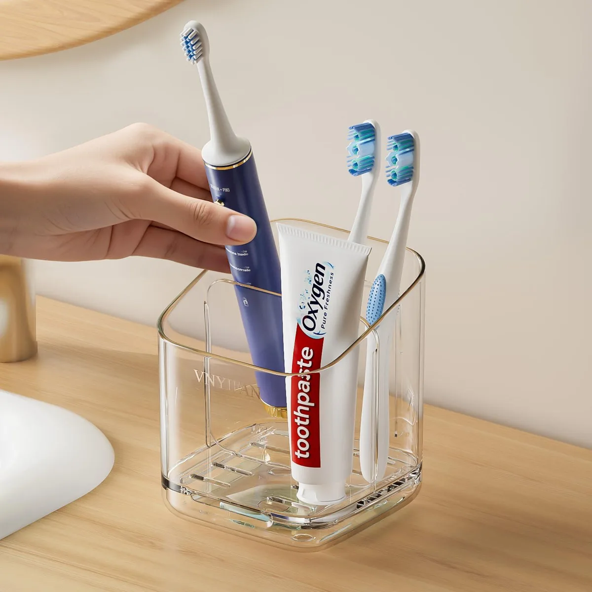 3-slot bath storage — product photo