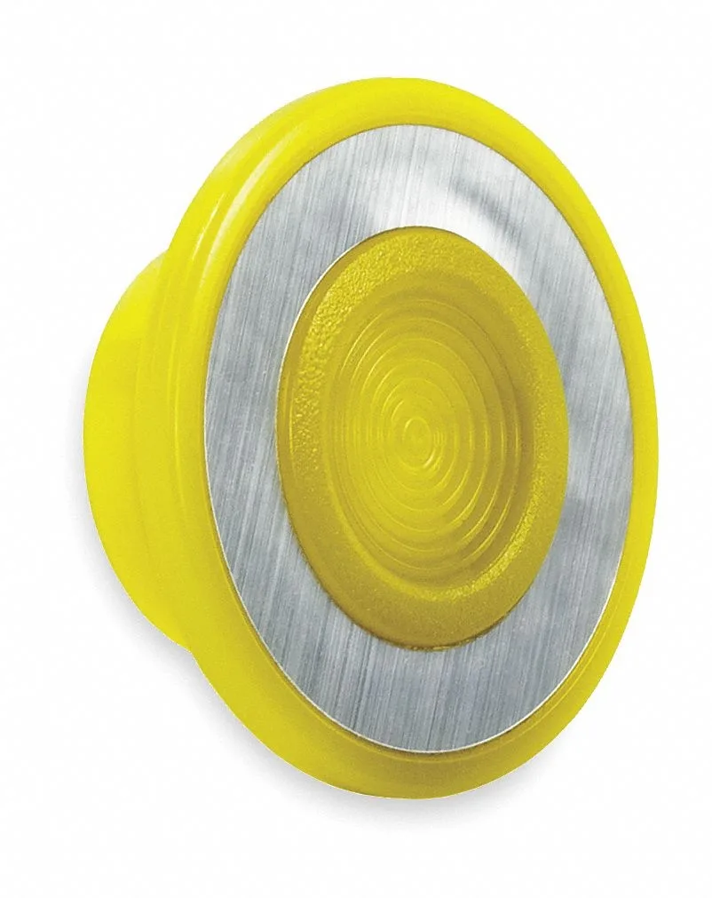 Schneider Electric Schneider Electric 9001Y22 30 mm Yellow Mushroom Head — product photo