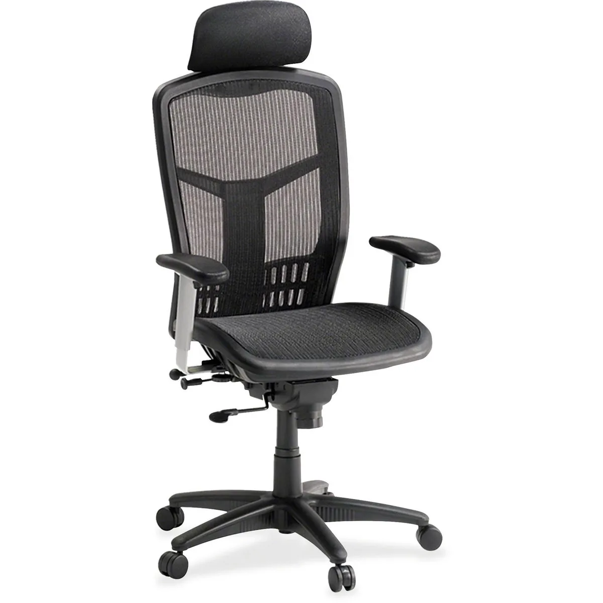 Lorell Lorell 60324 High Back Mesh Office Chair Black — product photo