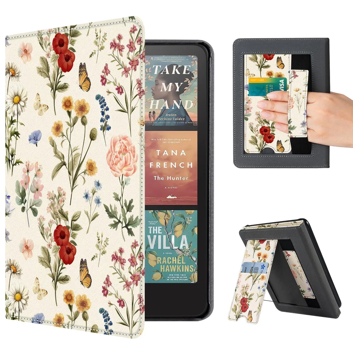  CoBak Floralia Stand Case for Kindle Paperwhite 12th Gen 2024 &amp; Colorsoft Signature Edition — product photo