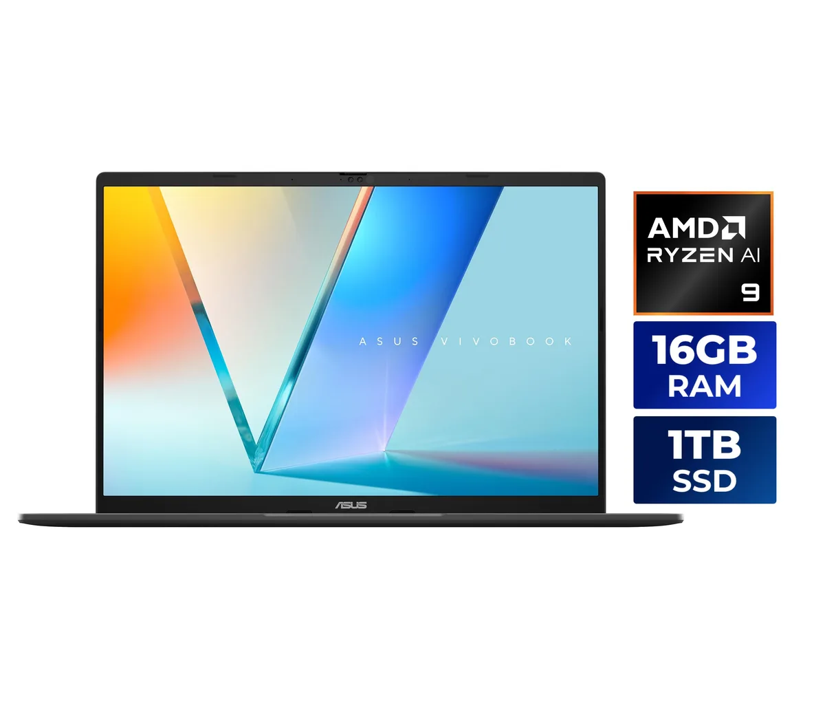 ASUS ASUS M3607GA-NS96T VivoBook S16 laptop Ryzen AI 9 465 16GB DDR5 1TB SSD 16.0" 120Hz touch — product photo