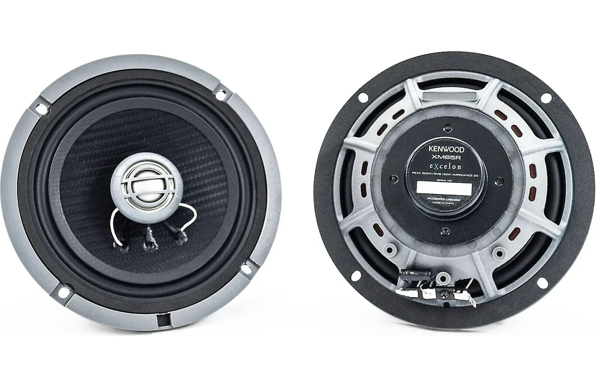 KENWOOD KENWOOD XM65R 6-1/2" 2-Way Rear Speakers Harley Davidson Touring 2014-Up — product photo