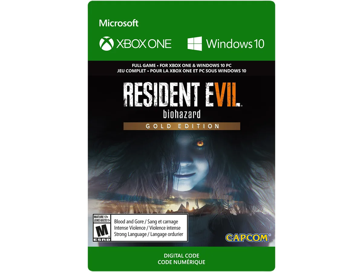 Capcom Capcom G3Q-00422 Resident Evil 7 Gold Edition downloadable game — product photo