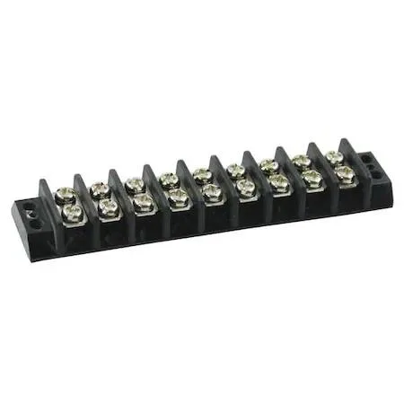 Value Brand Value Brand 9-pole terminal strip 15A 300VAC 22-14 AWG — product photo