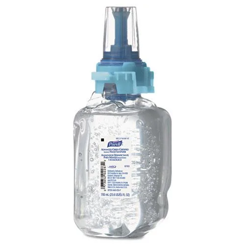 GOJO GOJO 8703-04 Purell Hand Sanitizer Refill Gel 700 mL — product photo