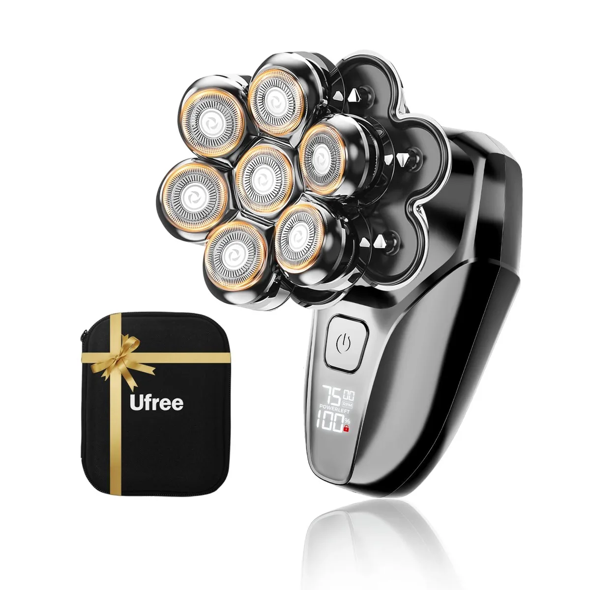  Ufree U-2688 7D Flex Shaver, 120 min, IPX7, Type-C, Gray — product photo