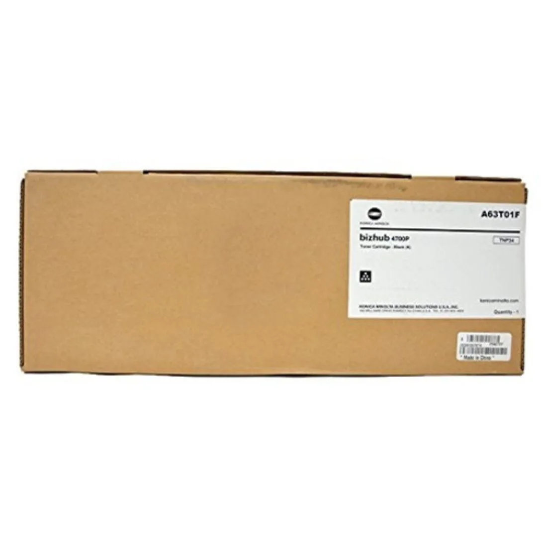 Konica Minolta Konica Minolta A63T01F Black Toner Cartridge 20000 Pages — product photo
