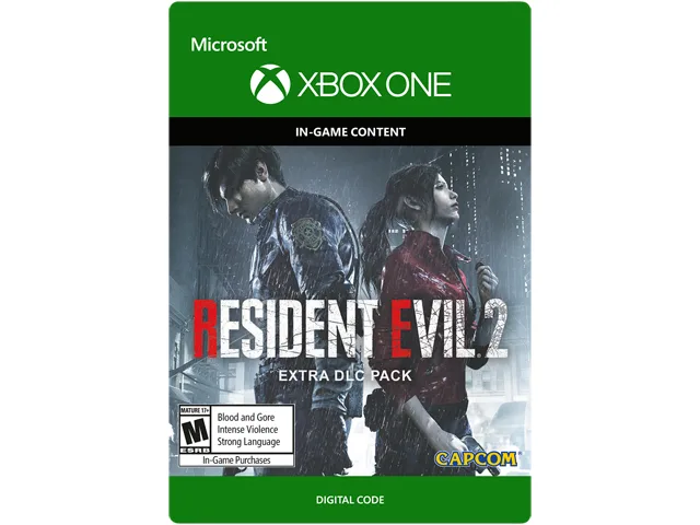 Capcom Capcom 7D4-00345 Resident Evil 2 Extra DLC downloadable game — product photo