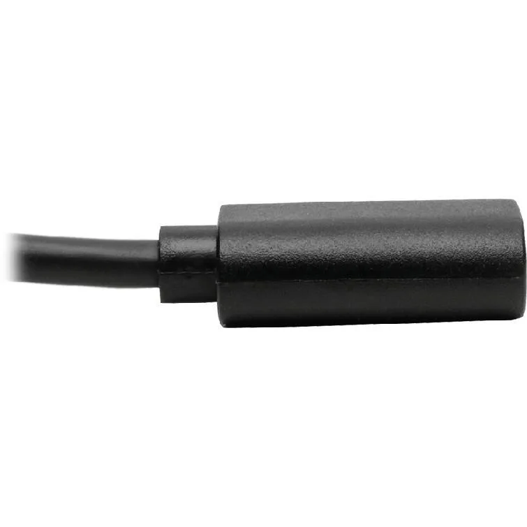 Tripp Lite Tripp Lite U428-06N-F-CRA USB C to USB-A right-angle cable 6 in 5 Gbps 60 W — product photo