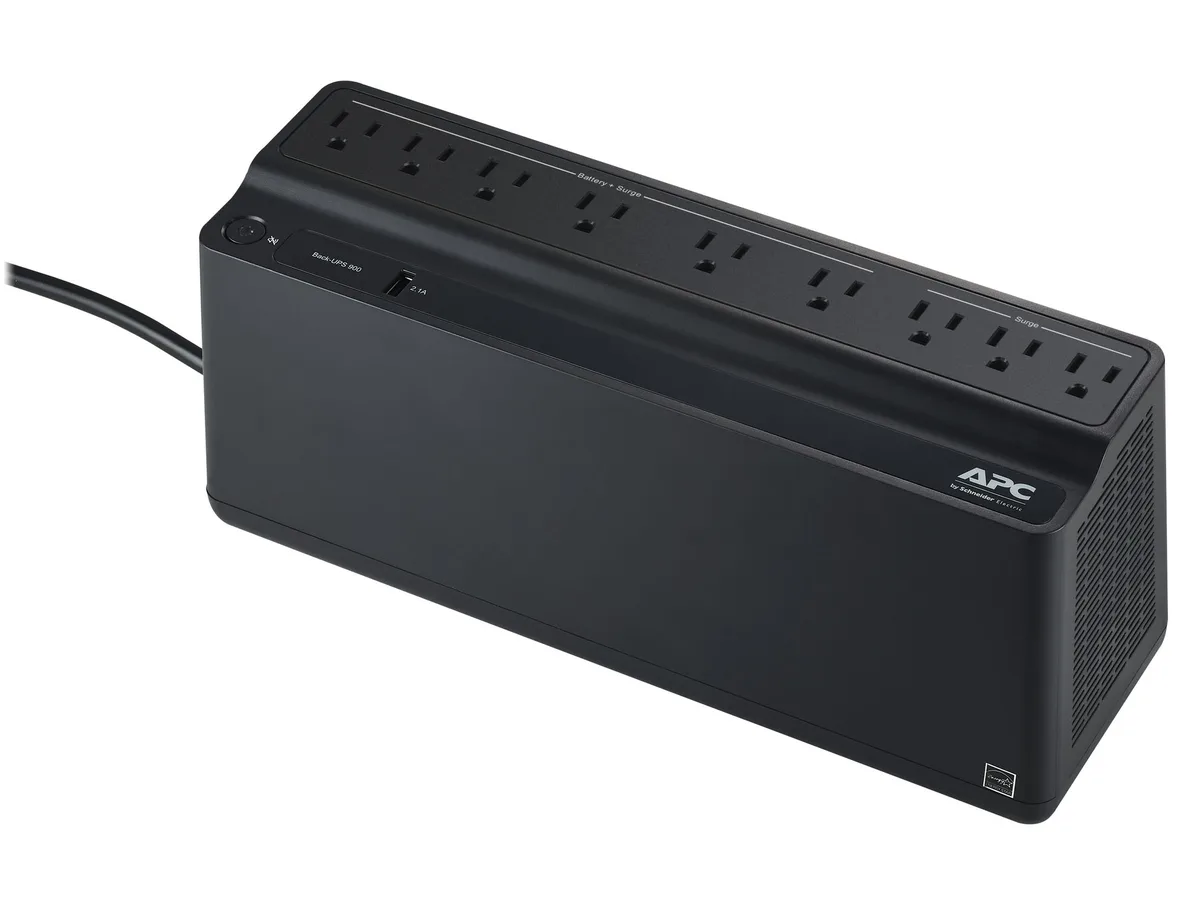 APC APC BVN900M1 UPS 900VA 480W 120V 9×NEMA 5-15R USB Type A — product photo