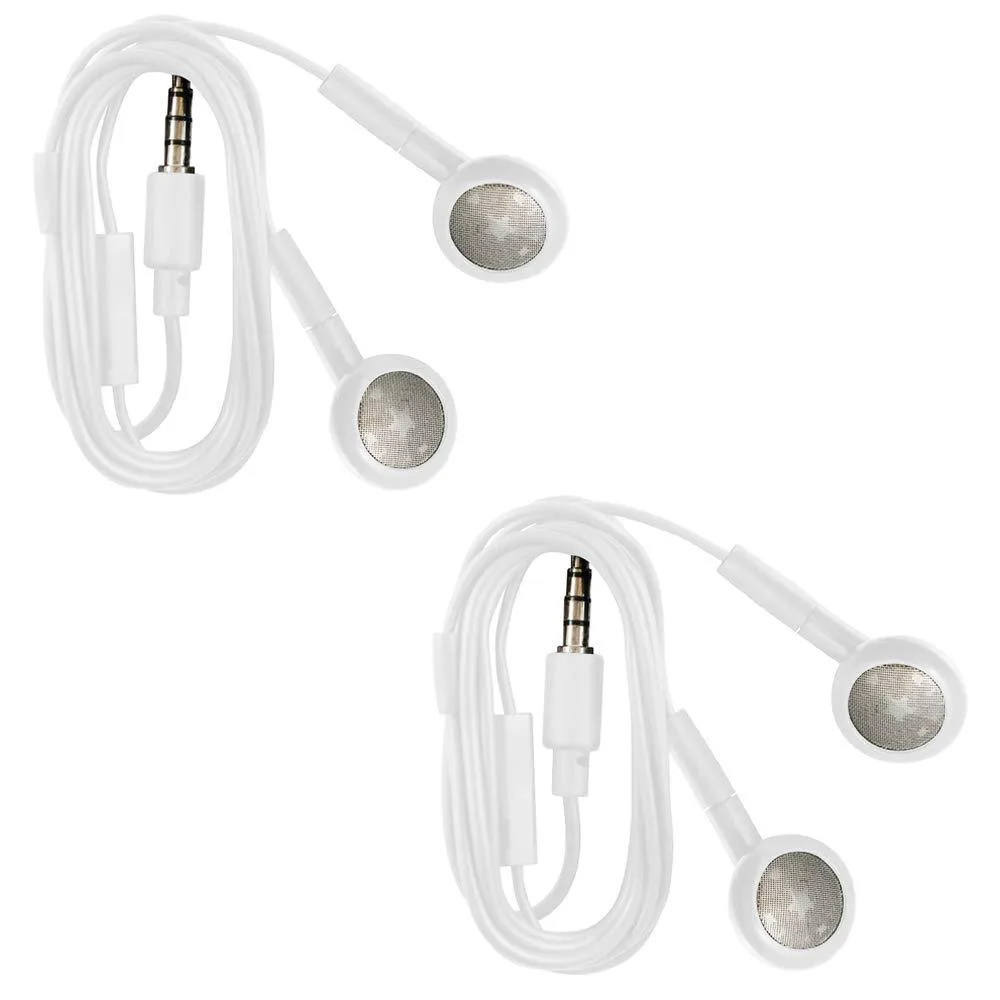  PHILIPS WFL900/H 2 Pack Wired Earbuds 3.5mm White — product photo