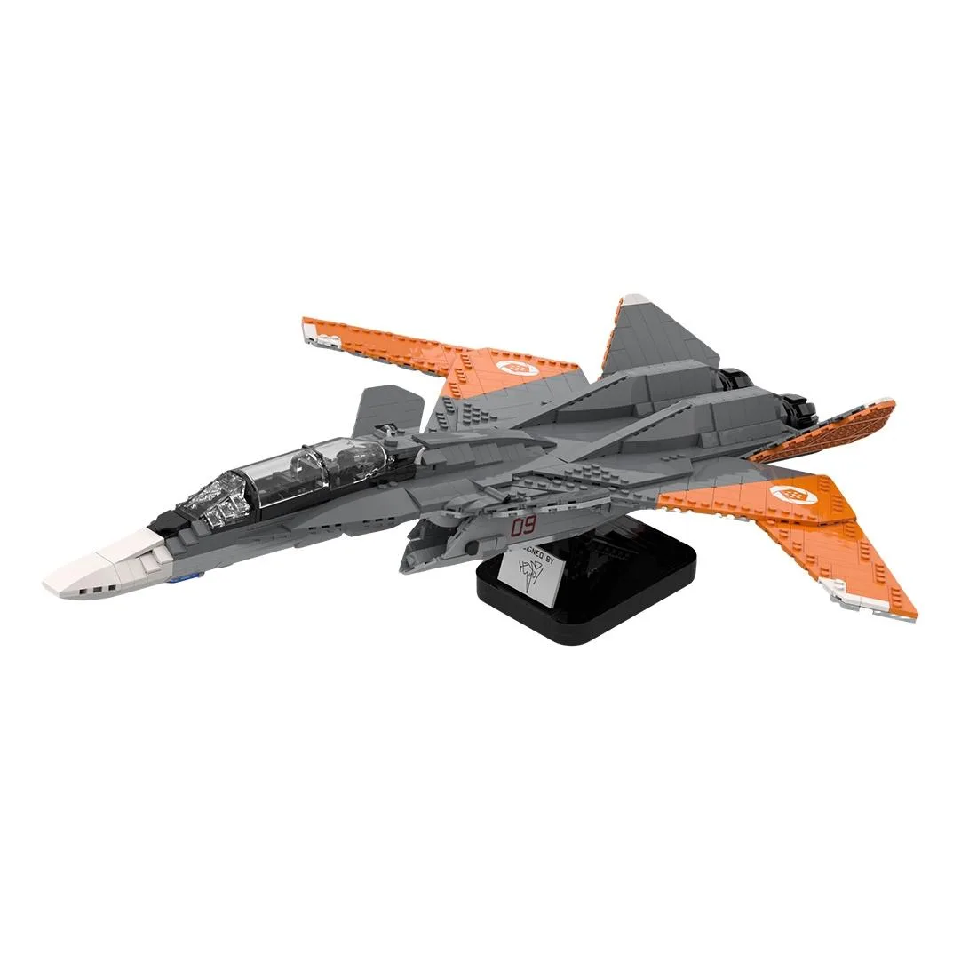 ZITIANYOUBUILD ZITIANYOUBUILD MOC-181911 1/35 Scale X-02S Strike Wyvern 1987PCS Building Block — product photo