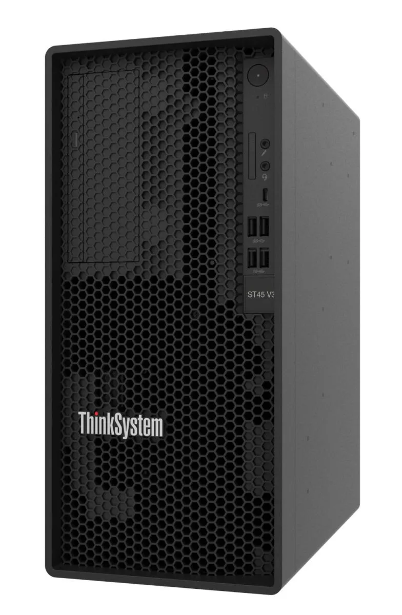 Lenovo Lenovo ThinkSystem ST45 V3 7DH51000NA Tower Server AMD EPYC 4344P 32GB TruDDR5 — product photo