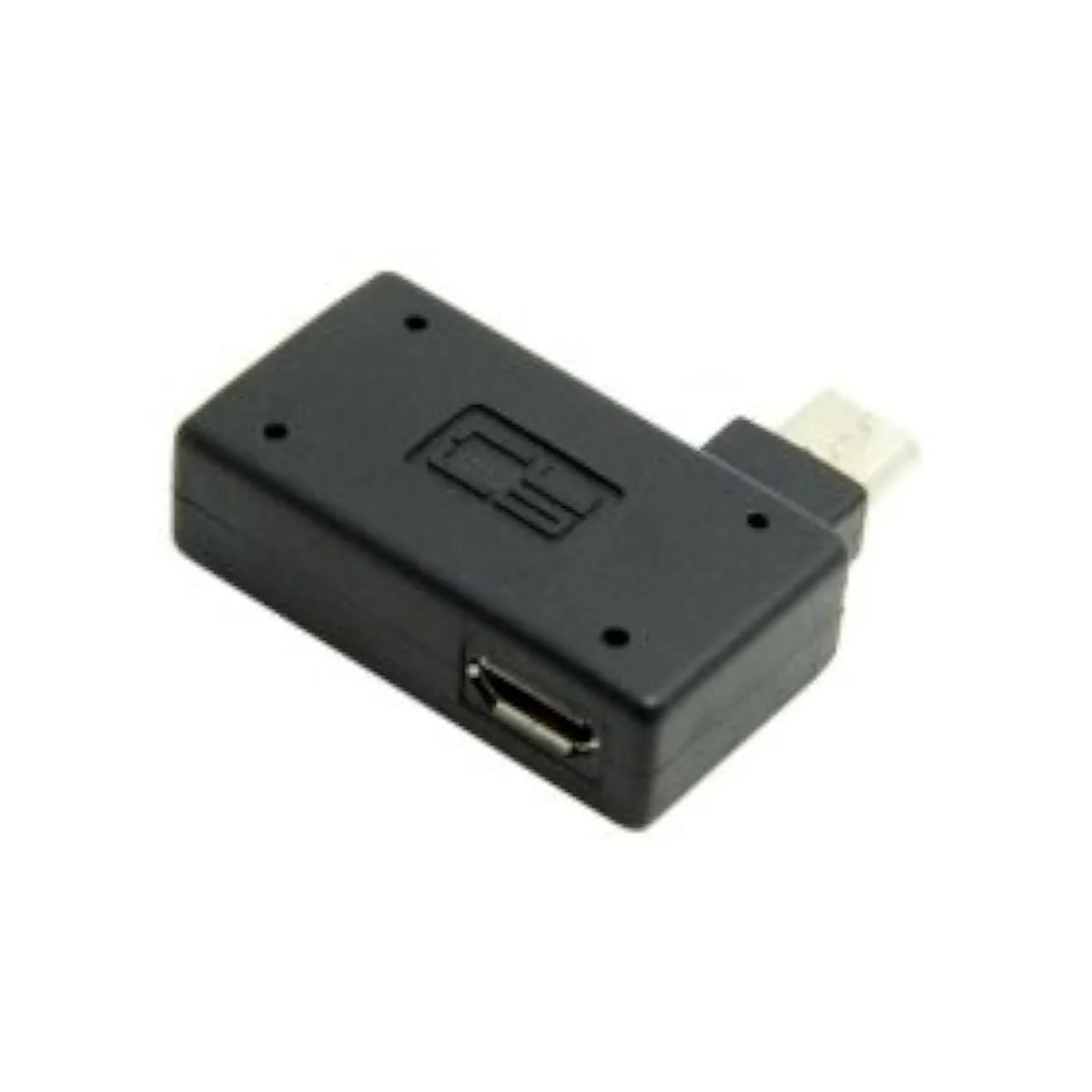 Fervit Fervit 90 Degree Right Angled Micro USB 2.0 OTG Host Adapter with USB Power — product photo