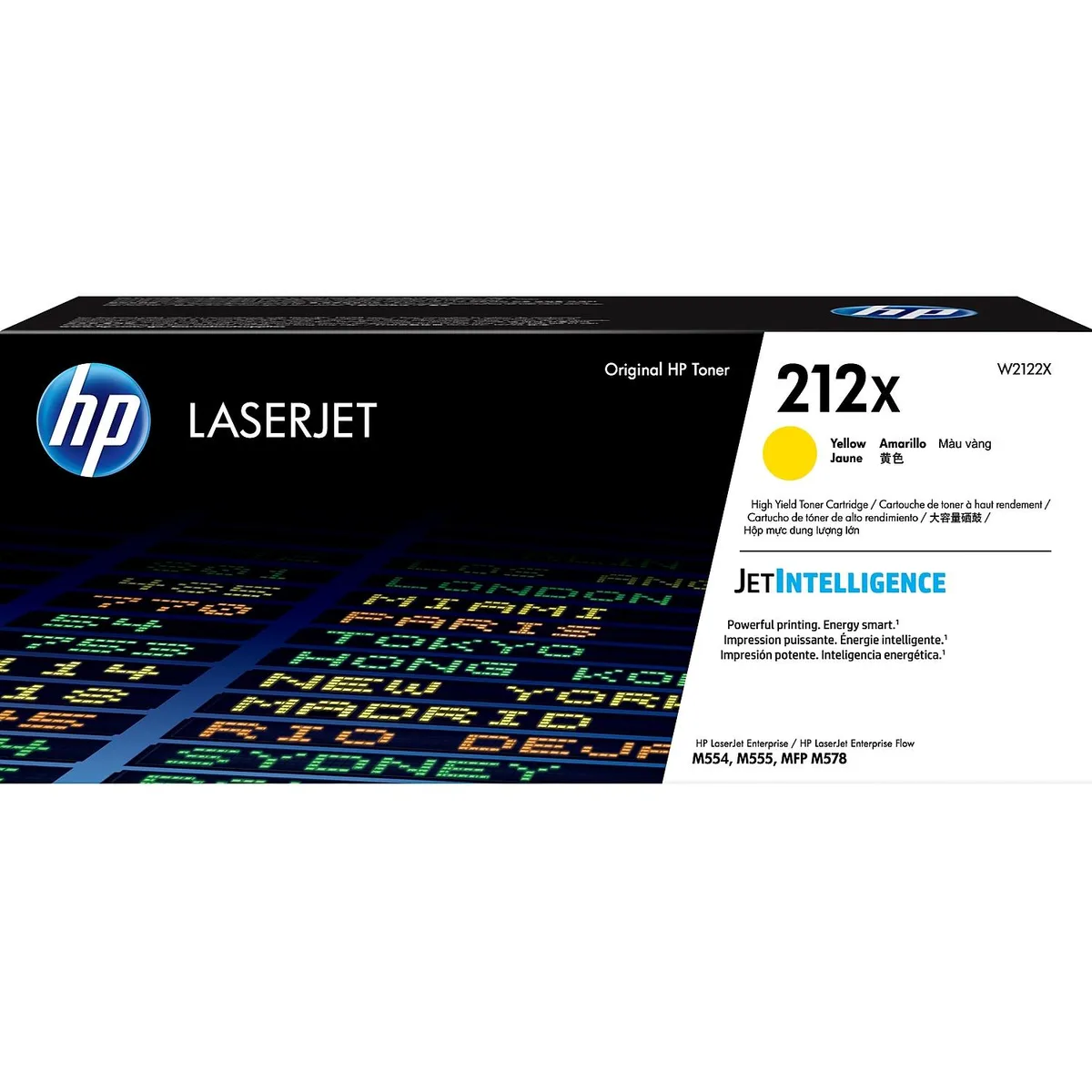 HP HP 212X W2122X High Yield Yellow Toner Cartridge 10000 Pages — product photo