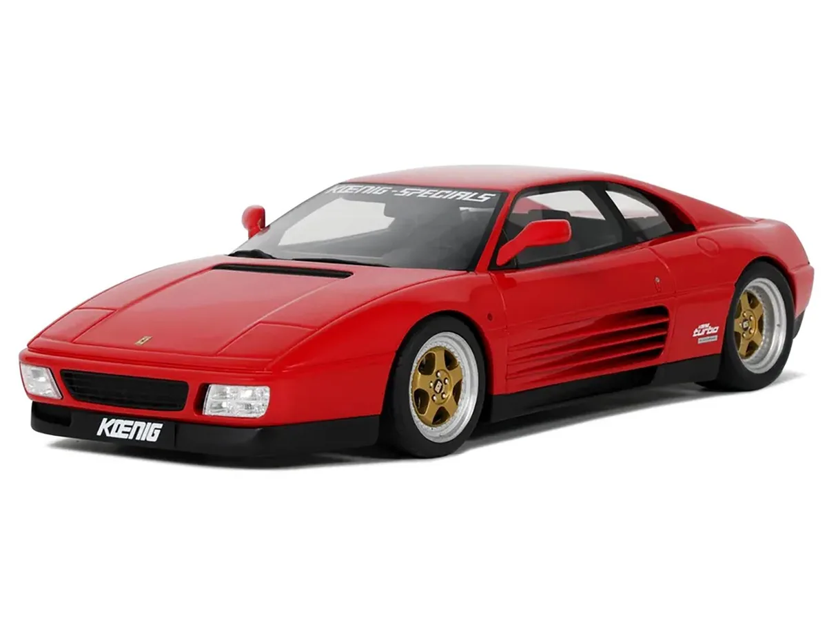 GT Spirit GT Spirit 1994 Koenig Specials 348 Twin Turbo Red 1/18 hobby collectible — product photo