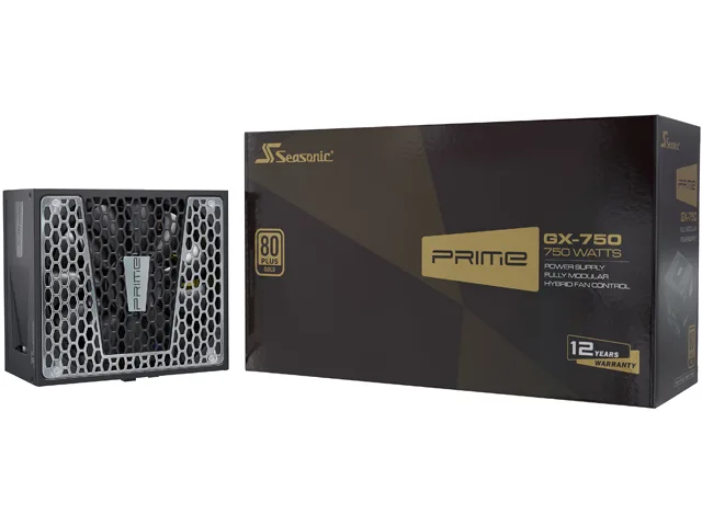 Seasonic Seasonic PRIME GX-750 750W 80+ Gold Full Modular Power Supply — product photo
