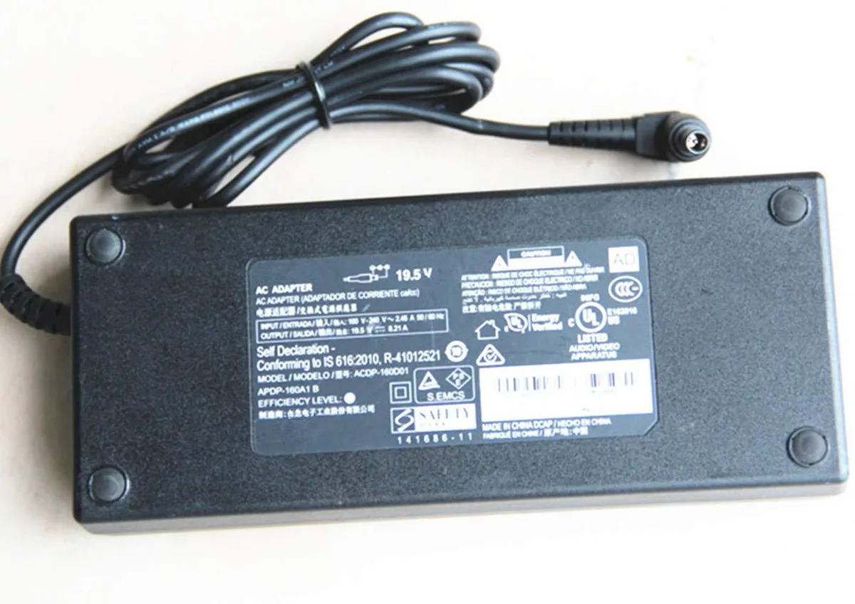 E-buy E-buy AC Adapter 19.5V 8.21A ACDP-160D01 6.0×4.4 mm — product photo