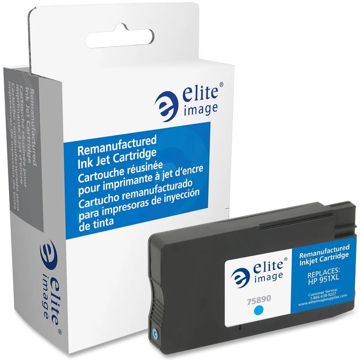 Elite Image Elite Image 75890 Cyan High Yield Ink Cartridge — product photo