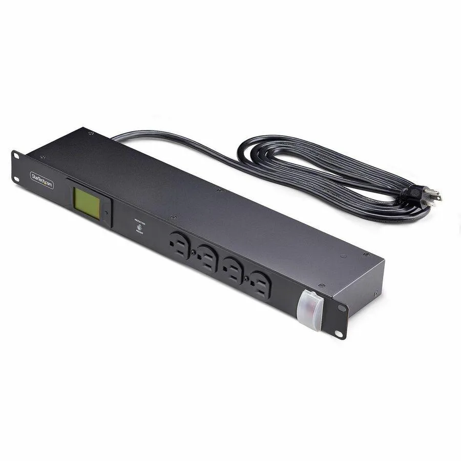 STARTECH STARTECH 16NM8-RACK-MOUNT-PDU 1U 16-Outlet Horizontal Metered PDU 125V 15A 8ft — product photo
