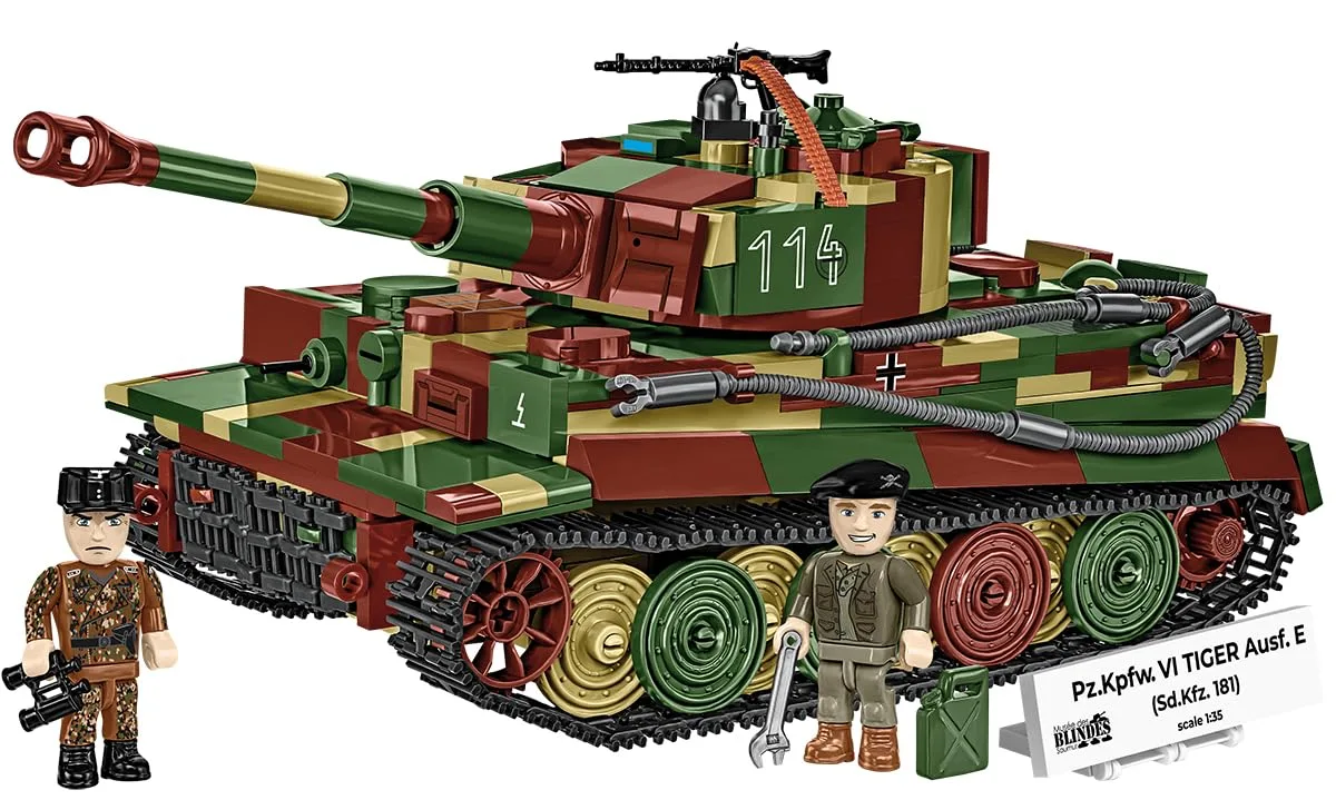 Cobi Cobi 3124 Tiger Ausf. E 1:35 870pcs Museum Edition — product photo