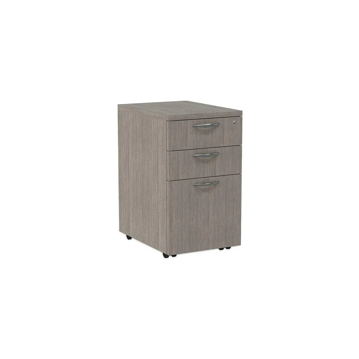 Alera Alera ALEVA572816GY Mobile Pedestal File Drawer 15.88" x 20.5" x 28.39" Gray office furniture — product photo