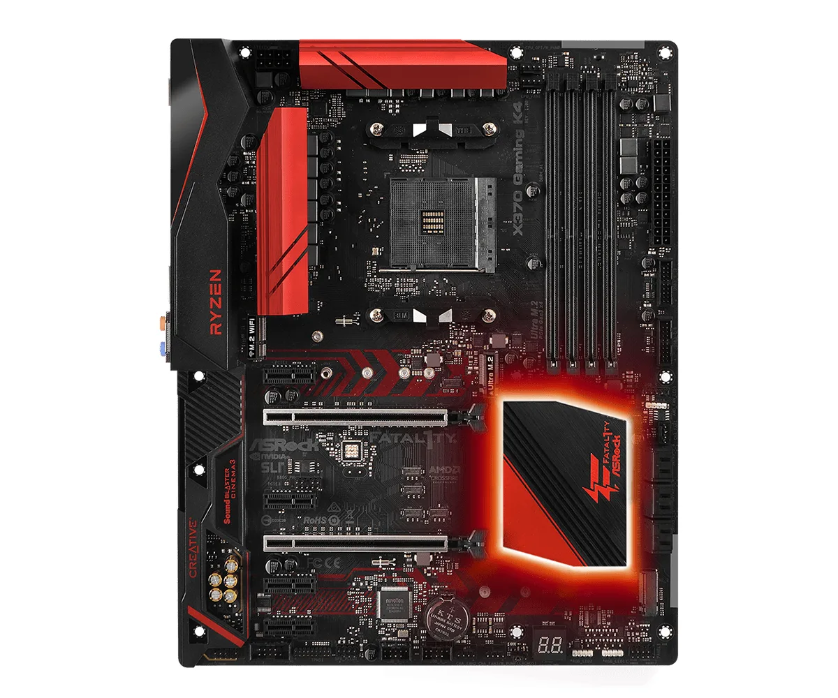 ASRock ASRock Fatal1ty X370 Gaming K4 AMD Motherboard — product photo