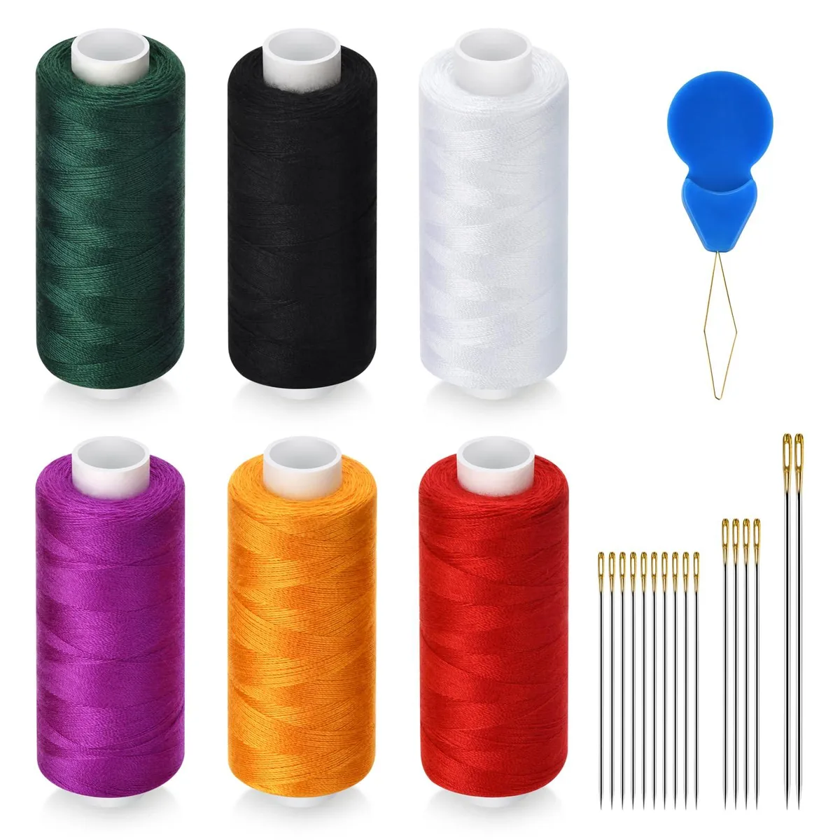 Avery 6X-04 6 Pc Polyester Thread Set 400 Yards 402 — product photo