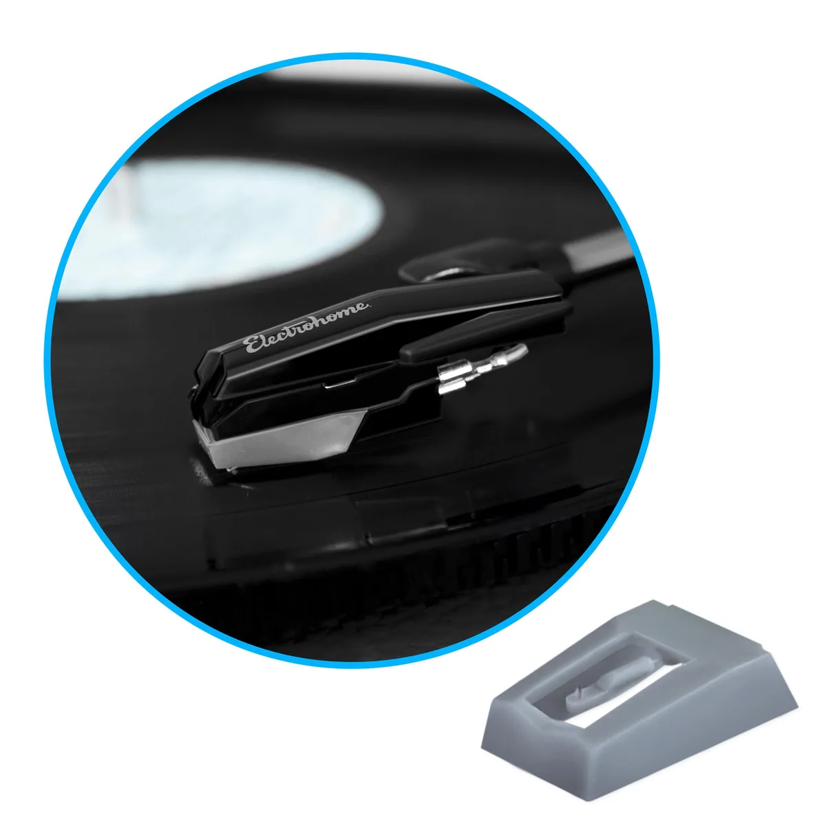 ELECTROHOME Electrohome EANOSBCC-2PACK Conical Sapphire Stylus 2 Pack — product photo