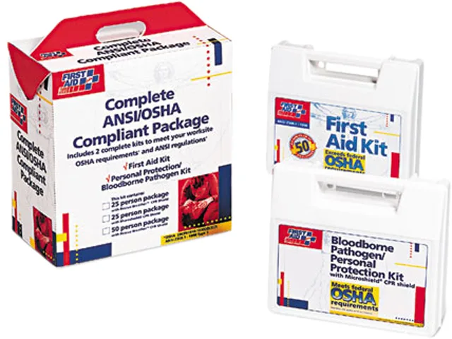 First Aid Only First Aid Only 228-CP First Aid Kit 50 Person 229 Pieces — product photo