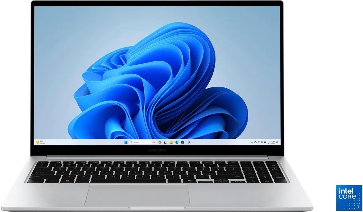 SAMSUNG SAMSUNG Galaxy Book4 NP750XGK-KS2US 15.6" FHD Intel Core 7 150U 16GB 512GB NVMe Silver — product photo