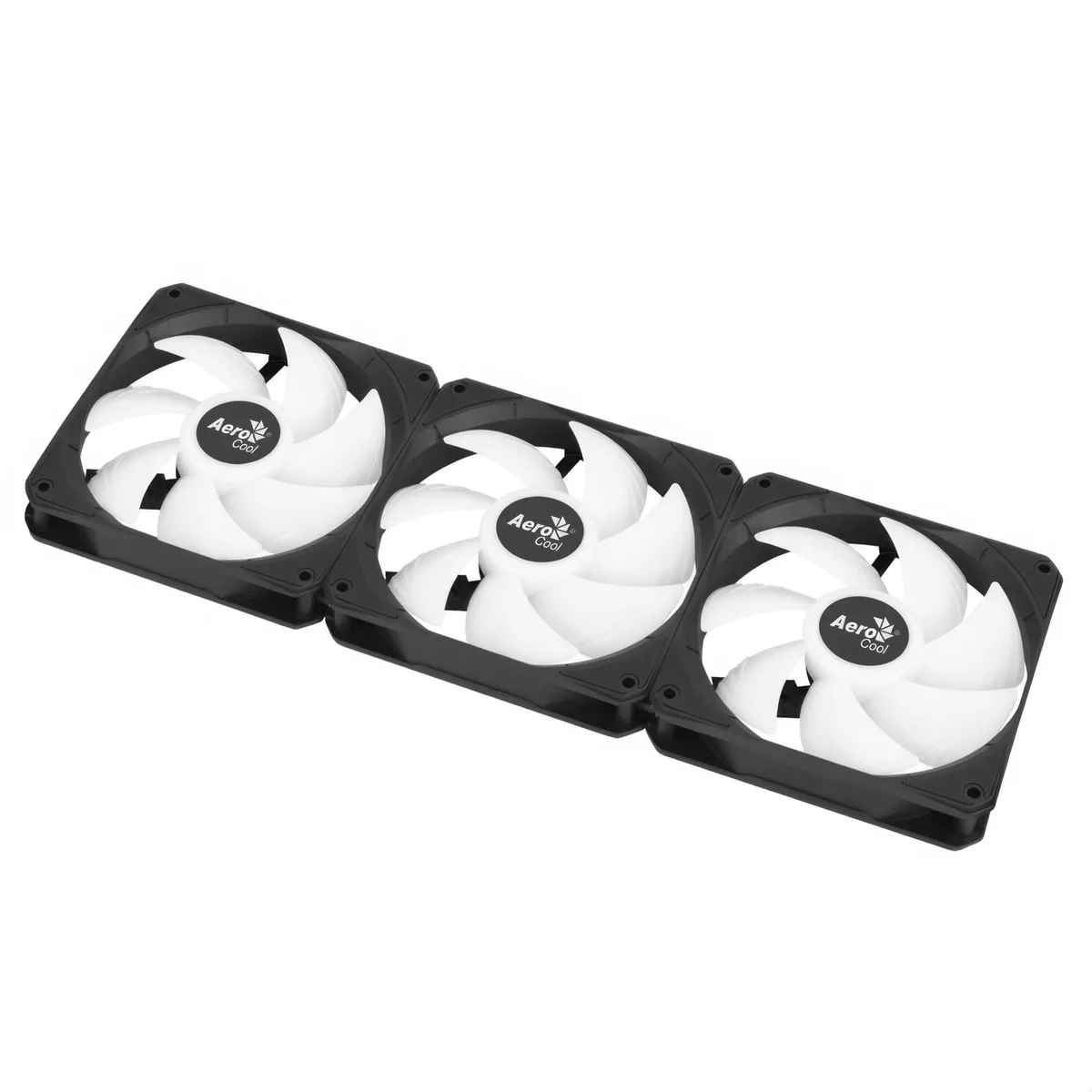 AeroCool AeroCool Link 3-Pack 120mm ARGB Fan Kit Black — product photo