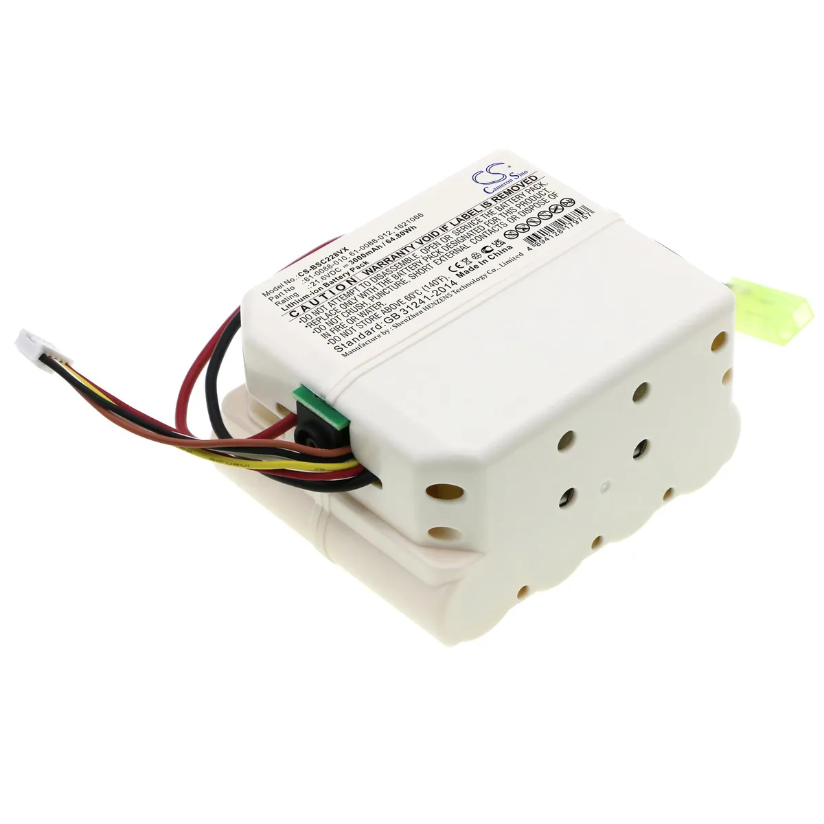 Estry Estry 21.6V 3000mAh Li-ion Battery for ICONpet 2746/22889/2746A/2288 — product photo