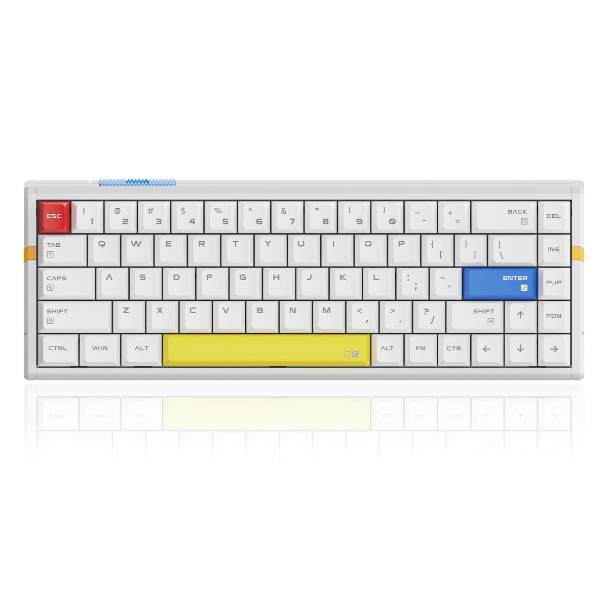 Vszerda Vszerda RS6 Ultra Aluminum Hall Effect Gaming Keyboard 65% 68-Key White-Jade Magnetic — product photo
