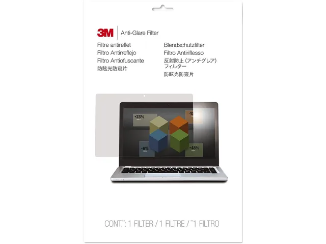 3M 3M AG14.0W9 14" anti-glare privacy filter — product photo